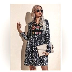 Embroidered women dress